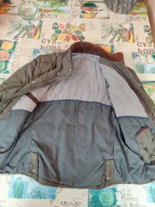 Parka acolchada hombre