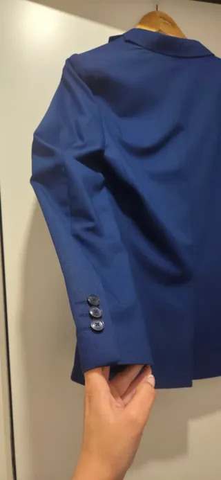 Traje Zara Azul Marino Hombre