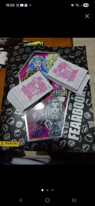 Cromos Monster High Panini