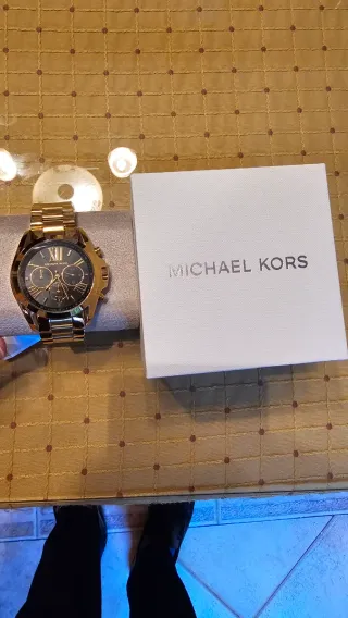 Reloj Michael Kors Bradshaw Dorado Negro