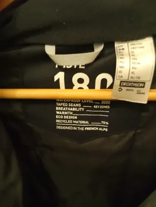 Chaqueta para esquí o nieve