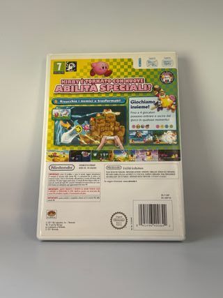 Kirby's adventure Wii pal ita completo