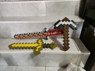 Espada y Pico Minecraft