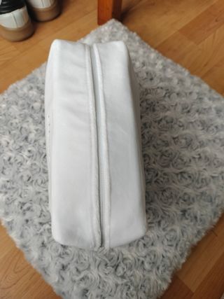 Neceser Clarins Terciopelo Blanco