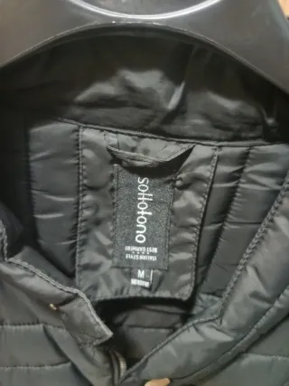 Giubbino Sottobono Nero Trapuntato