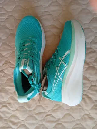 ASICS Gel Nimbus 27 Teal/White