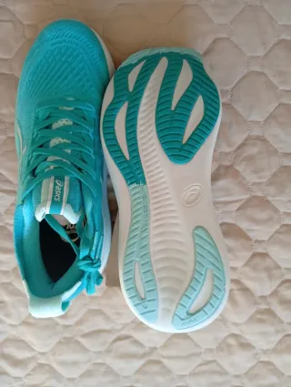 ASICS Gel Nimbus 27 Teal/White