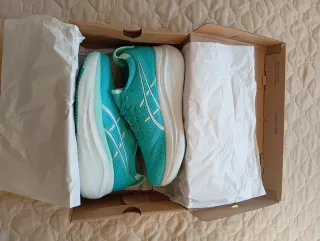 ASICS Gel Nimbus 27 Teal/White