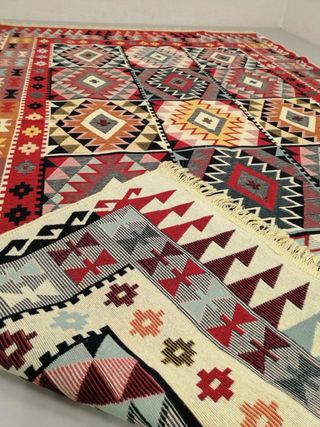 Tappeto Kilim in Cotone Etnico 160x250 cm