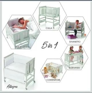 Minicuna colecho Allegra convertible