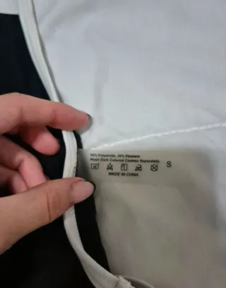 Bañador Negro Cut-out con Ribete Blanco