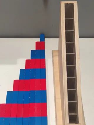 Barras Montessori de Colores