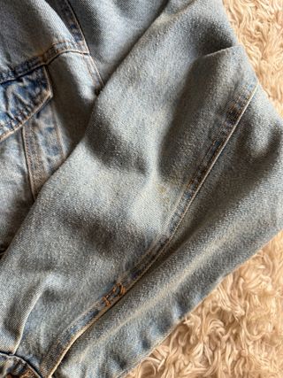 Chaqueta vaquera corta Pull&Bear azul Talla M