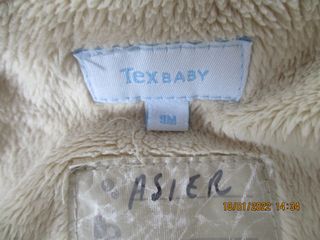 Abrigo bebé 6-9 meses