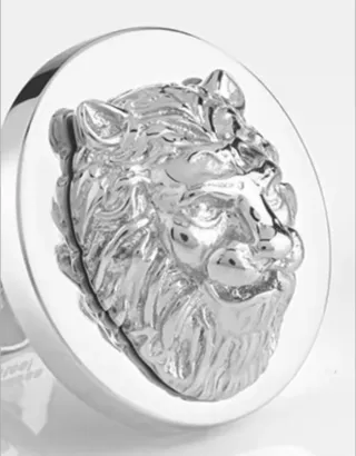 Pendientes Guess Lion King Plata