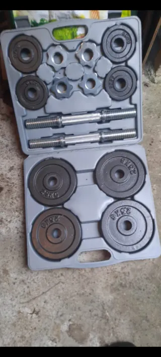 Juego Mancuernas Ajustables 20kg