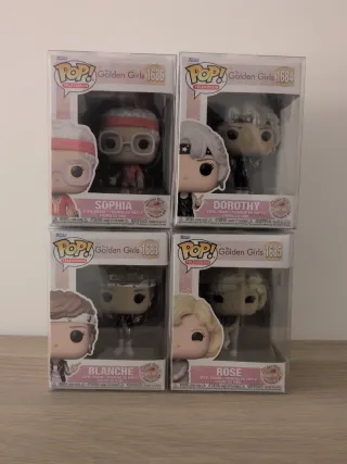 Pack de 4 Funko Pop Las Chicas de Oro