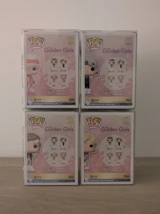 Pack de 4 Funko Pop Las Chicas de Oro