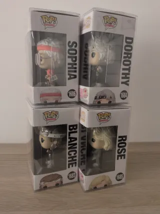 Pack de 4 Funko Pop Las Chicas de Oro