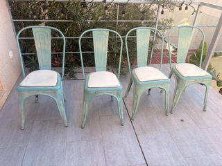 Sillas tolix exterior