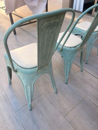 Sillas tolix exterior