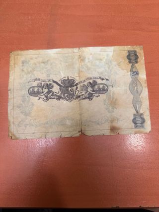 1000 REALES DE VELLÓN BILLETE BANCO DE CÁDIZ 1556