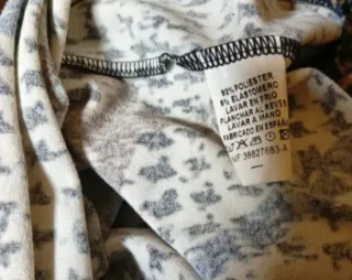 Blusa manga larga estampada