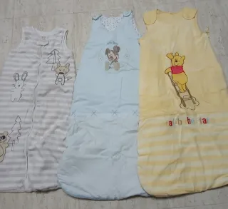 Sacos de carro/cuna Mickey y Winnie Pooh