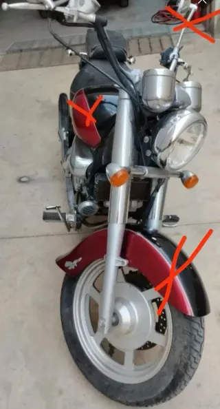 Despiece Hyosung Aquila 250cc GV