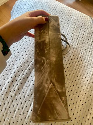 Bolso Zara Tie-Dye Gris y Blanco