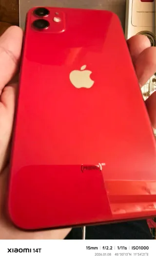 iPhone 11 128GB Rosso