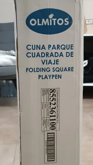 Parque-cuna plegable