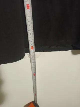 Vestido Negro Vintage Cuello en V Fiesta Talla S