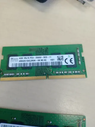 Memoria RAM DDR4 4GB Micron