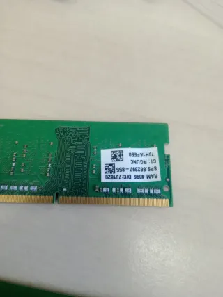 Memoria RAM DDR4 4GB Micron