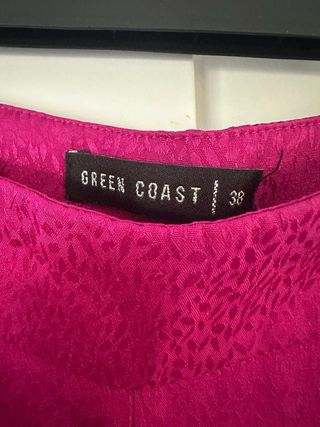 Kimono Green Coast Morado Talla S y pantallon M