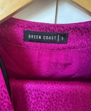 Kimono Green Coast Morado Talla S y pantallon M