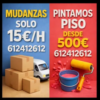 Mudanzas y Pintura de Pisos
