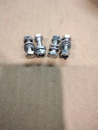 Juego soportes faro 35 mm