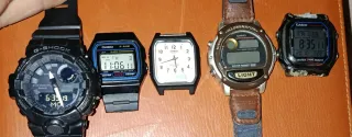 Lote 5 Relojes Casio