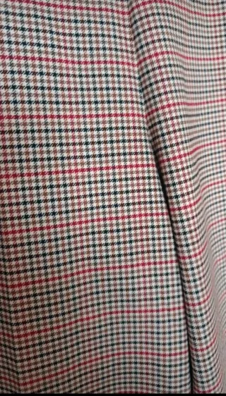 Pantalón cuadros mango