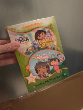 Pack 3 DVDs Dora La Exploradora Doble Diversión