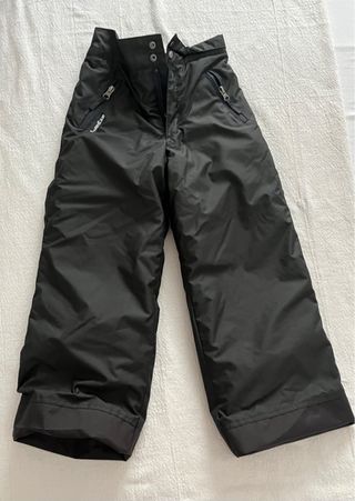 Conjunt esquí nen gris i negre