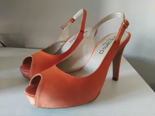 Zapatos Ana Carlo Naranja Talla 37