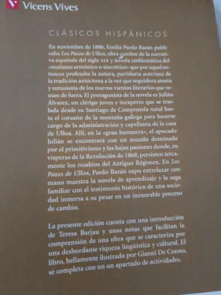 LOS PAZOS DE ULLOA (CLASICOS HISPANICOS)