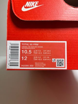 Zapatillas Nike Total 90 Verde Sin estrenar