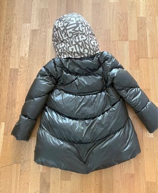 Abrigo plumas mujer Mangata verde talla S