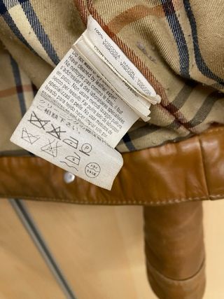 Brooksfield Giubbotto Pelle Uomo Vintage Marrone