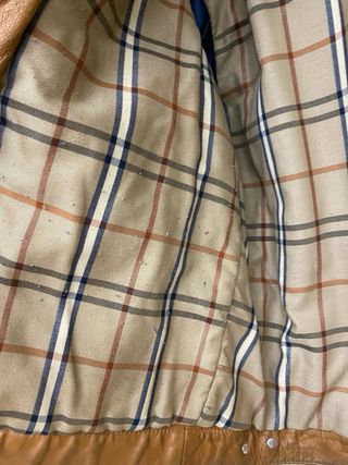 Brooksfield Giubbotto Pelle Uomo Vintage Marrone