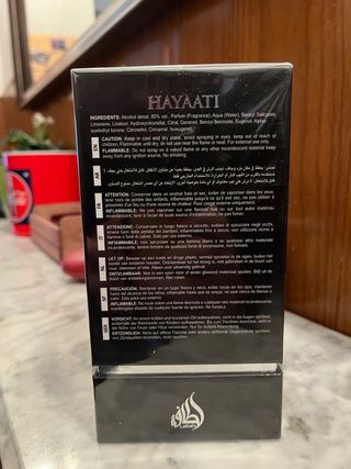 Perfume Hayaati Lattafa Eau de Parfum 100ml